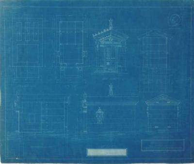 Composite (Foundation and Floor Plans; Front Elevation; Travers [Transverse] and Longitudinal Sections; Side and Rear Elevations; Location Diagram).jpg