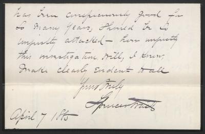 Spencer Trask to Henry E. Pierrepont